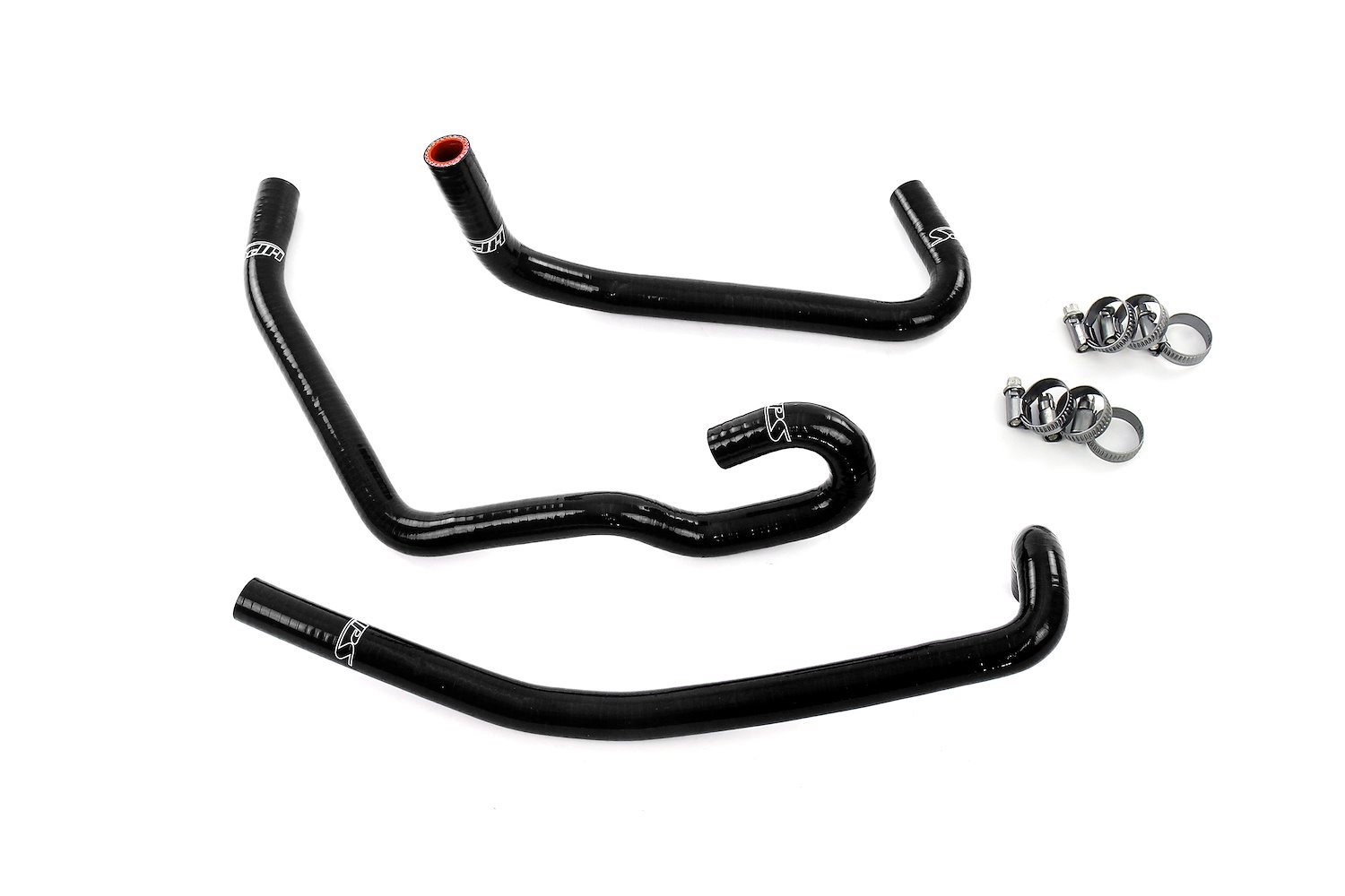 57-2141H-BLK Heater Hose Kit, 3-Ply Reinforced Silicone, Replaces Rubber Heater Coolant Hoses