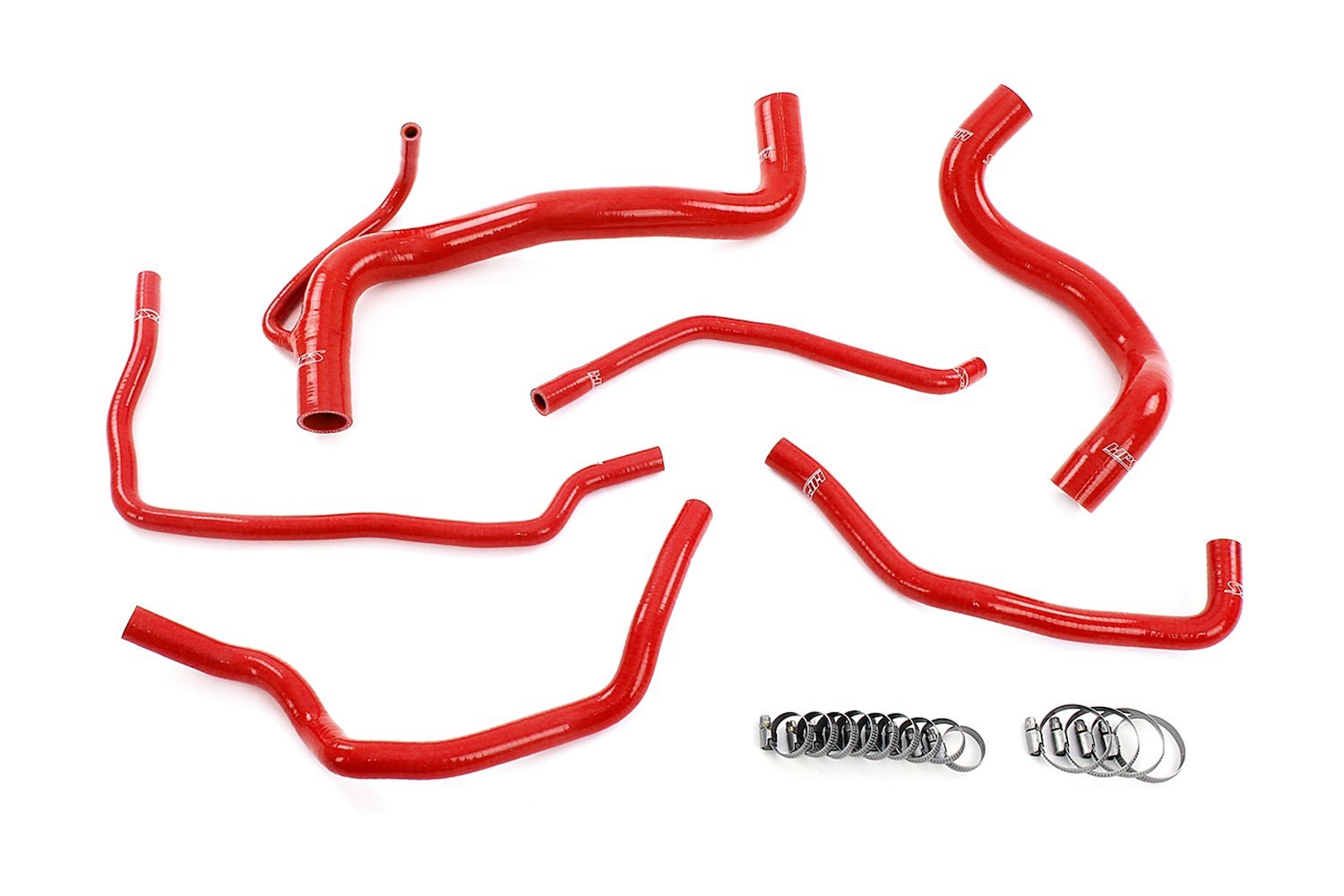 57-2149-RED Coolant Hose Kit, 3-Ply Reinforced Silicone, Replaces Radiator, Heater, & Expansion Tank Hoses