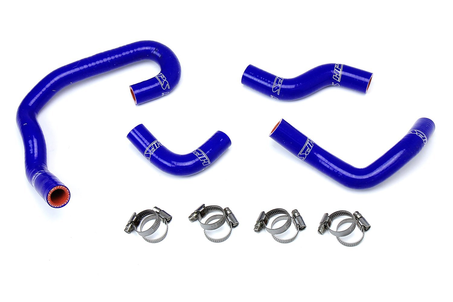 57-1323H-BLUE Heater Hose Kit, High-Temp 3-Ply Reinforced Silicone, Replace OEM Rubber Heater Coolant Hoses