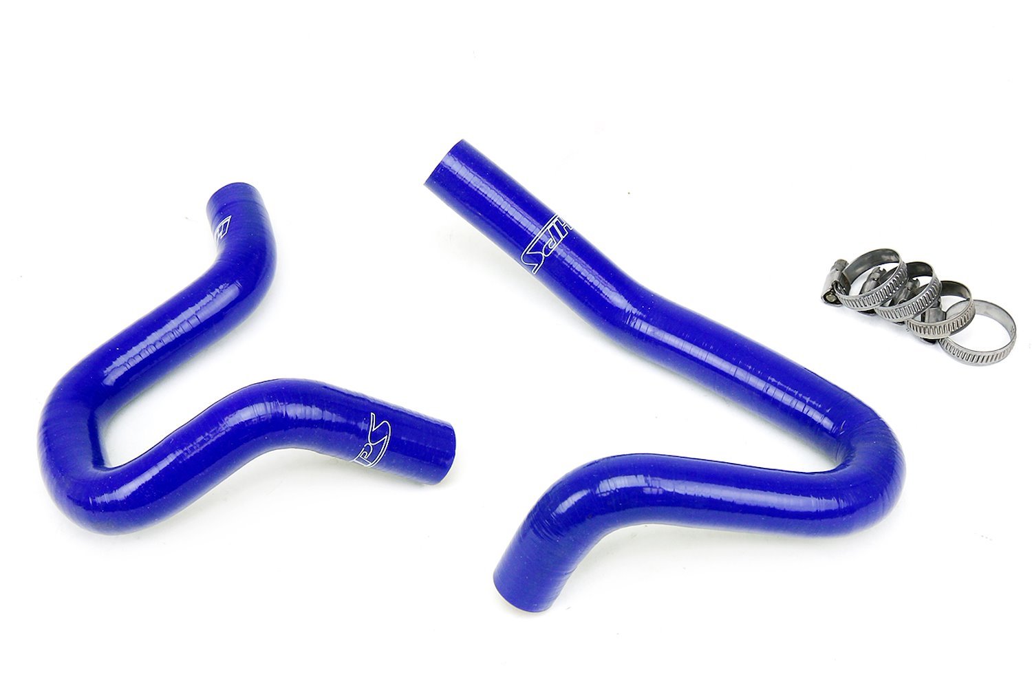 57-1324H-BLUE Heater Hose Kit, High-Temp 3-Ply Reinforced Silicone, Replace OEM Rubber Heater Coolant Hoses