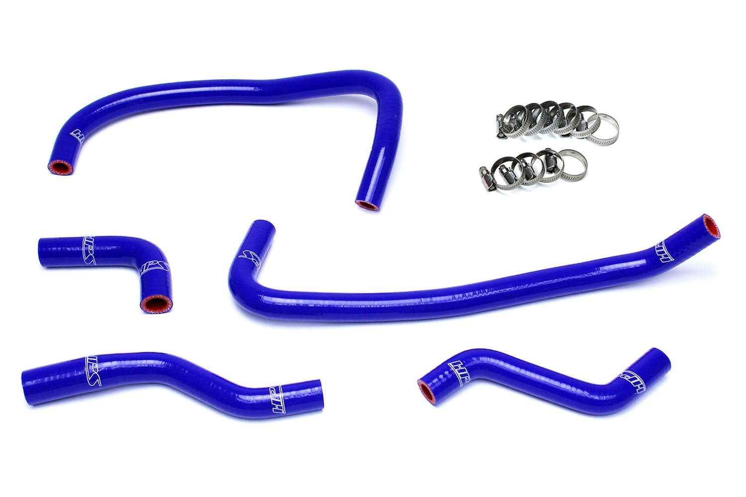 57-1503H-BLUE Heater Hose Kit, High-Temp 3-Ply Reinforced Silicone, Replace OEM Rubber Heater Coolant Hoses