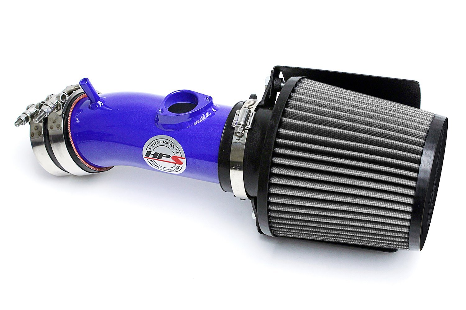 827-547BL Air Intake Kit, Dyno Proven +5.3 HP, +5.6 TQ, Heat Shield, High-Flow Air Filter