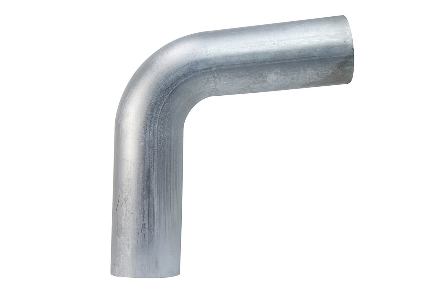 AT80-250-CLR-4 Aluminum Elbow Tube, 6061 Aluminum, 80-Degree Bend Elbow Tubing, 2-1/2 in. OD, Large Radius, 4 in. CLR