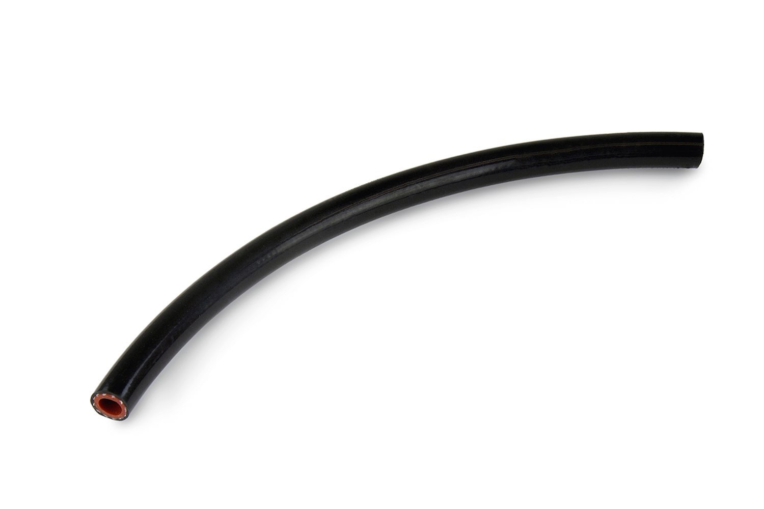 HTHH-038-BLK Silicone Heater Hose Tubing, High-Temp 1-Ply Reinforced, 3/8 in. ID, Black