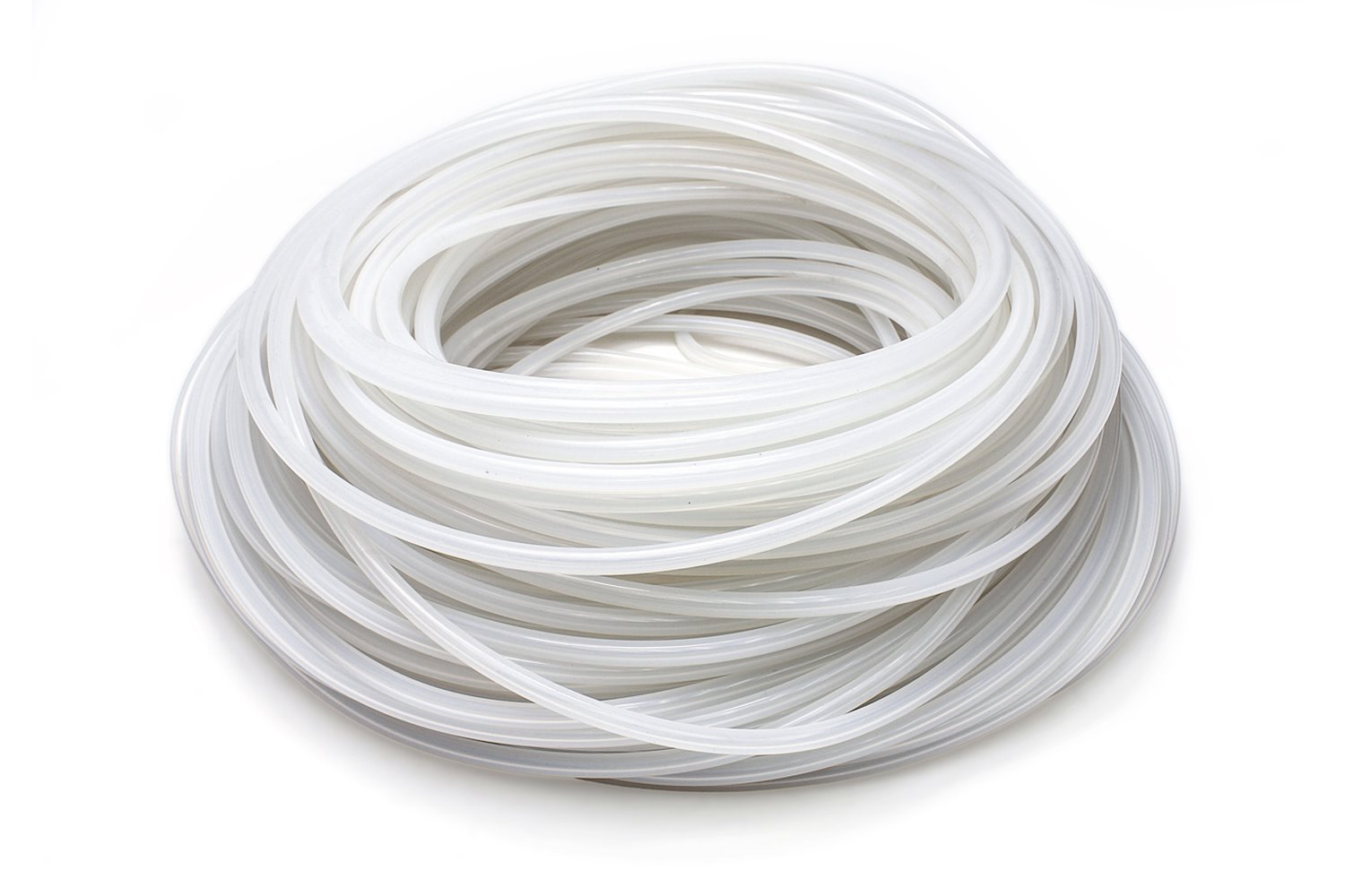 HTSVH4-CLEARx100 High-Temperature Silicone Vacuum Hose Tubing, 5/32 in. ID, 100 ft. Roll, Clear