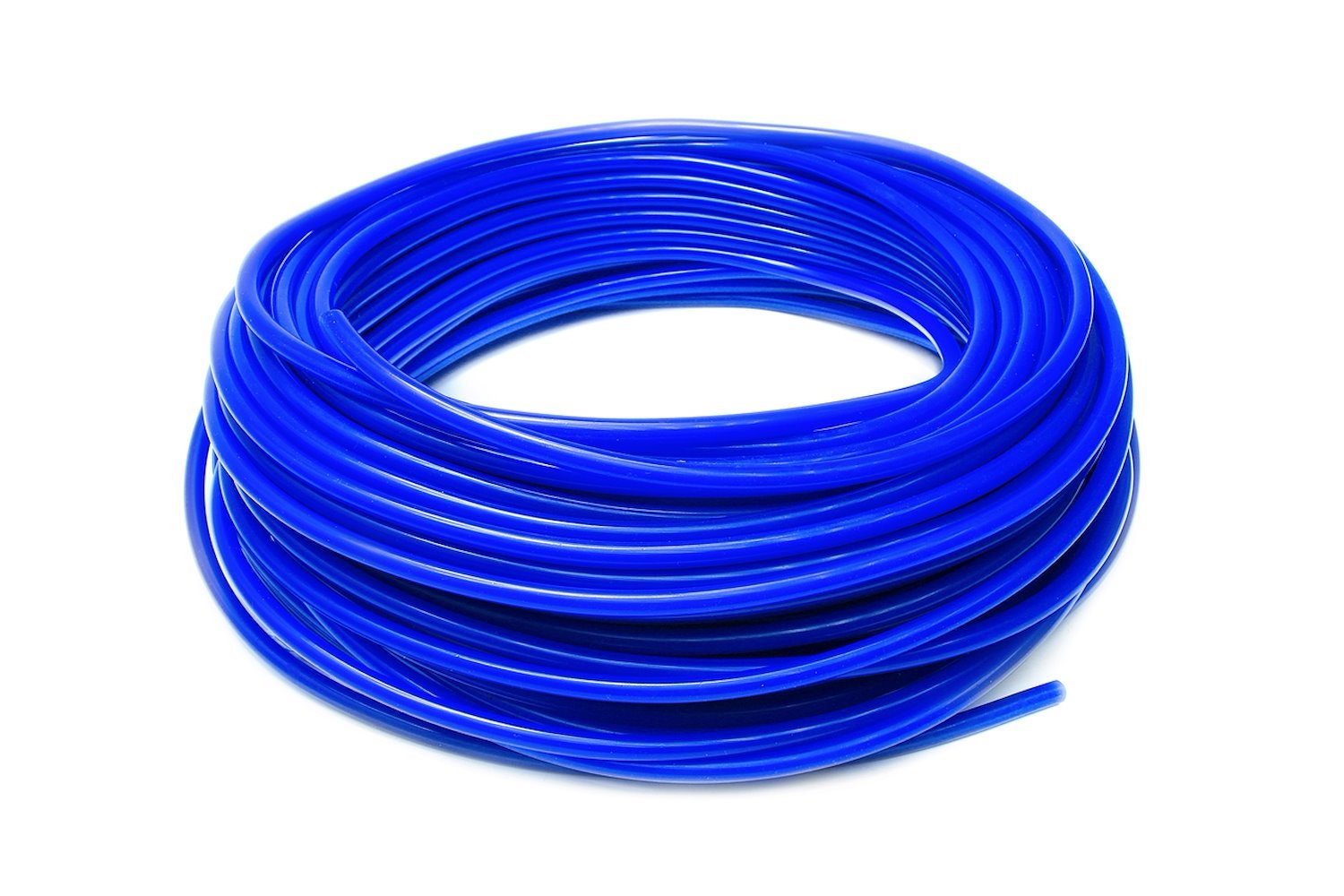 HTSVH6-BLUEx100 High-Temperature Silicone Vacuum Hose Tubing, 1/4 in. ID, 100 ft. Roll, Blue