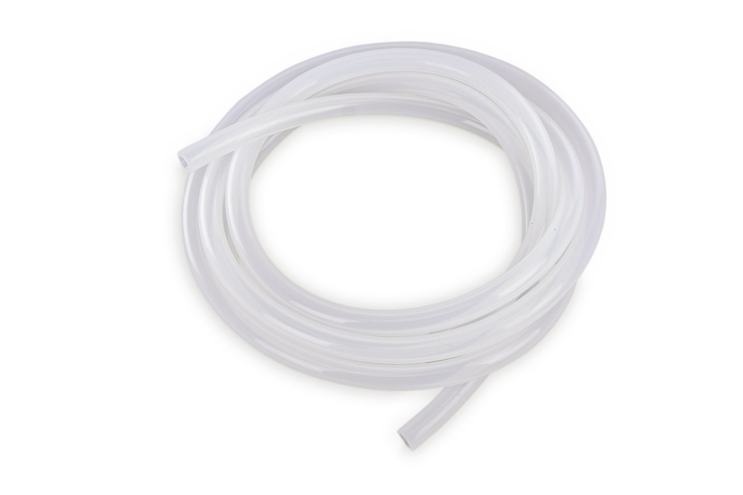 HTSVH8-CLEARx5 High-Temperature Silicone Vacuum Hose Tubing, 5/16 in. ID, 5 ft. Roll, Clear