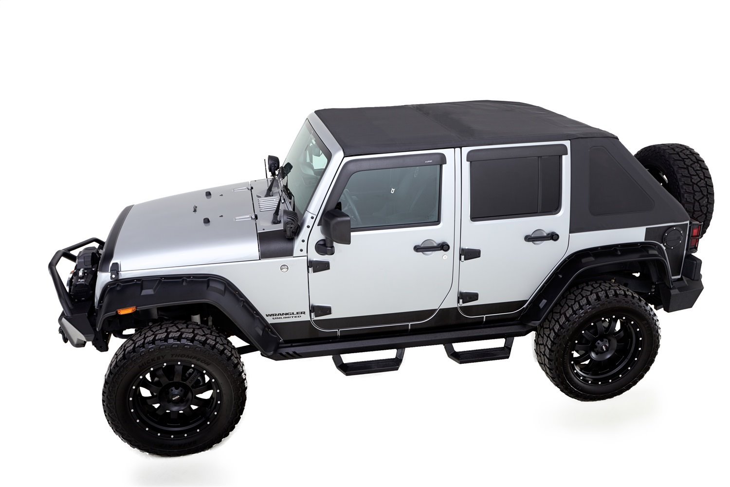 Trailview Fastback Soft Top for 2007-2018 Jeep Wrangler