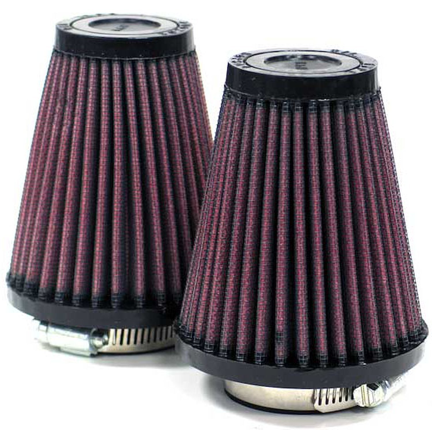 Round Tapered Universal Clamp-On Air Filters