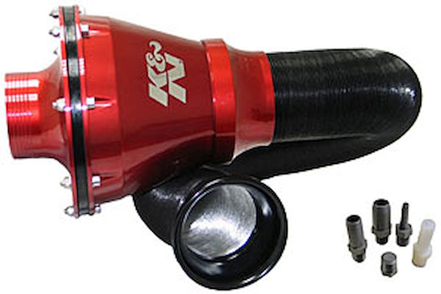 Apollo Cold Air Intake System Universal Red