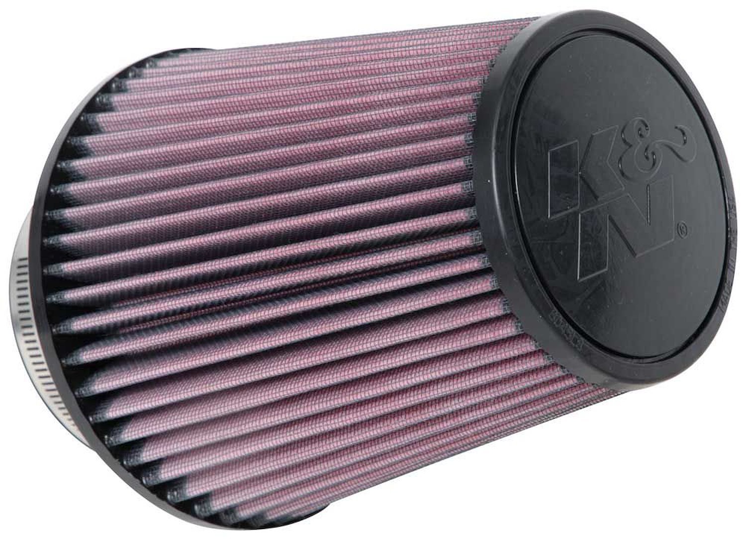 Clamp-on Air Filter - Universal - 4 in. Flange ID, 7 in. H