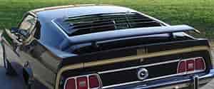 Rear Window Louver 1971-73 Mustang Fastback