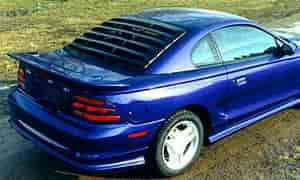 Rear Window Louver 1994-2004 Mustang Coupe/Mach 1