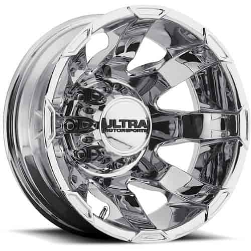 Ultra 025 Series Phantom Dually Wheel Size: 17" x 6.5" Bolt Pattern: 8 x 6.5"