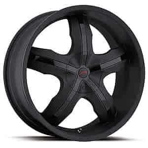 Ultra 212 Widow Platinum Series Matte Black FWD Wheels Size: 17" x 7.5"