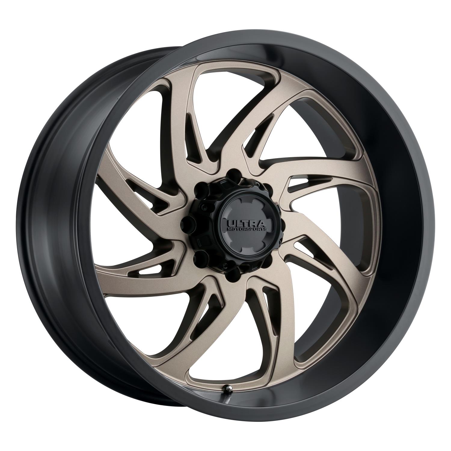 230-Series Villain Wheel, Size: 18x9", Bolt Pattern: 5x150 mm [Dark Satin Bronze w/Satin Black Lip]