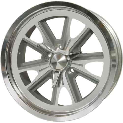Ultra 454 Grey w/ Diamond Cut RWD Wheels Size: 17" x 7"