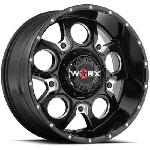 Worx 809 Rebel Truck Wheel Size: 17" x 9"