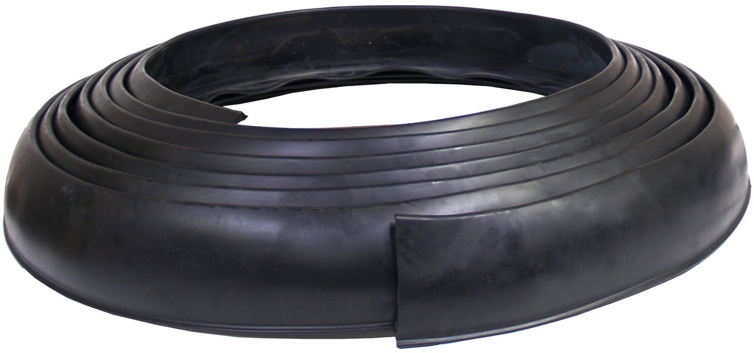 52-178 Flexy Flare Rubber Fender Extensions Extra Wide No Lip Side Mount [4 1/4 in. x 25 ft. Bulk Roll]