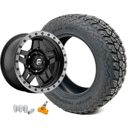 Jeep JK Fuel Off-Road D557 Wheel and Tire Kit 2007-15 Jeep Wrangler JK Includes: