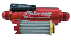 45 Micron Filter W/Ball Valve -12 AN Fittings