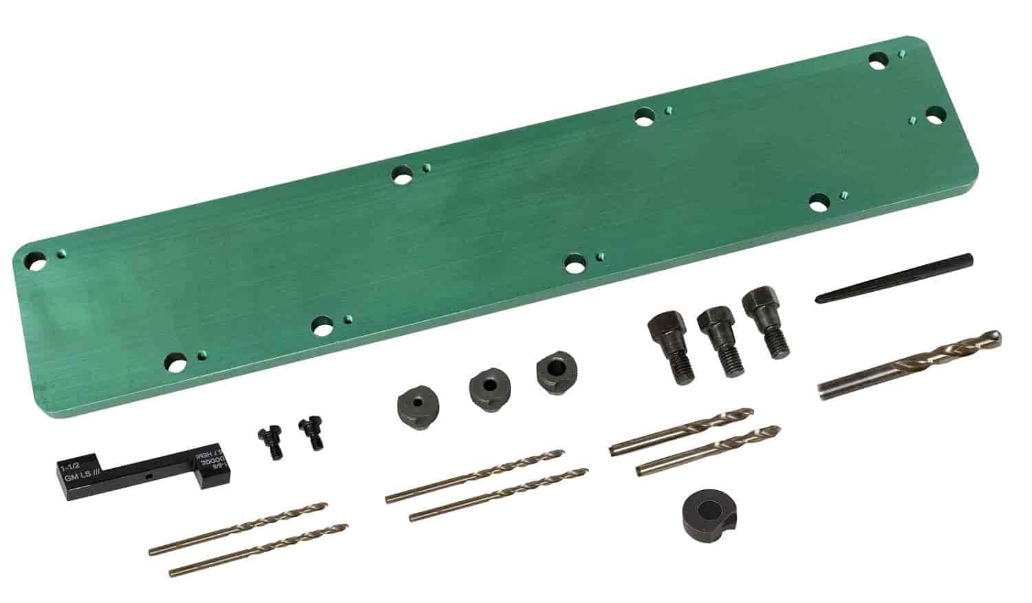 Exhaust Manifold Drill Template Kit for Dodge 5.7