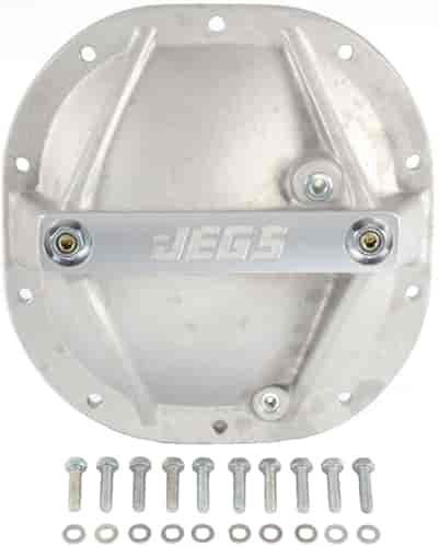JEGS Embossed Rear End Support Cover Ford 10-Bolt Fits 8.8" Ring Gear Case
