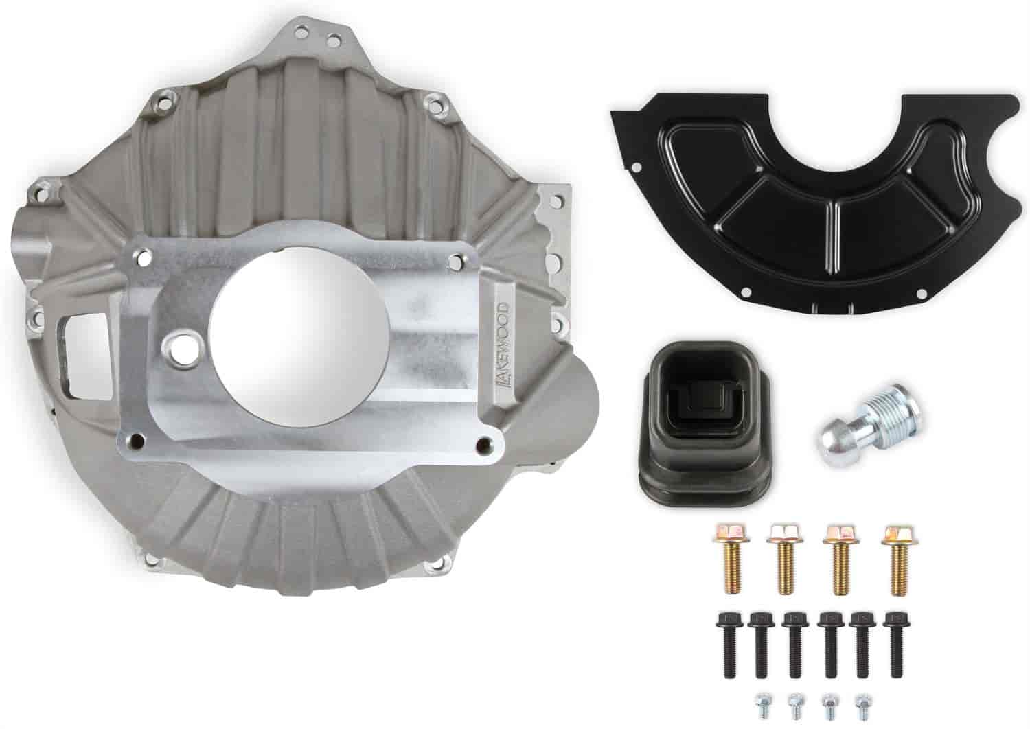 Cast-Aluminum Bellhousing Kit for Small Block Chevy and Big Block Chevy Engines