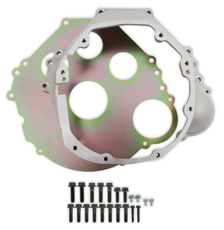 Cast-Aluminum Bellhousing Kit for Small Block Ford Engines to GM Pattern Tremec T-56, T-56 Magnum Transmissions