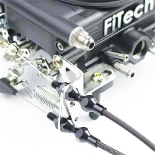 Lokar TCB-40FIT Throttle Cable /& Kickdown Bracket FiTech EFI Stainless Steel