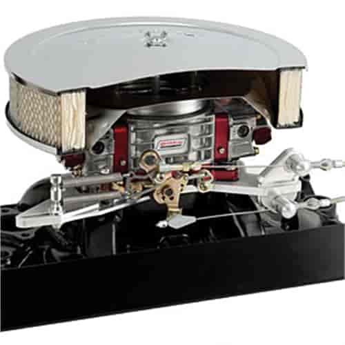 Throttle Plate W/ Kickdown & Return Spring Kit For 4150 Style Carburetors