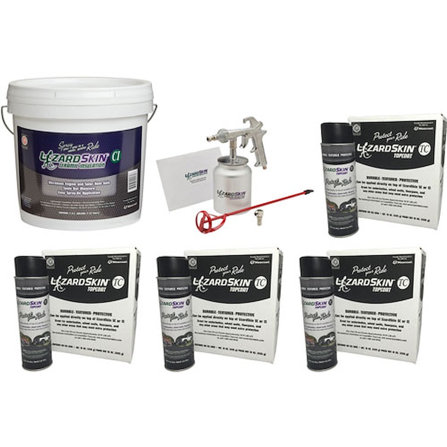 Ceramic Insulation And Gun Kit Includes: White Ceramic Insulation (2 Gallon)