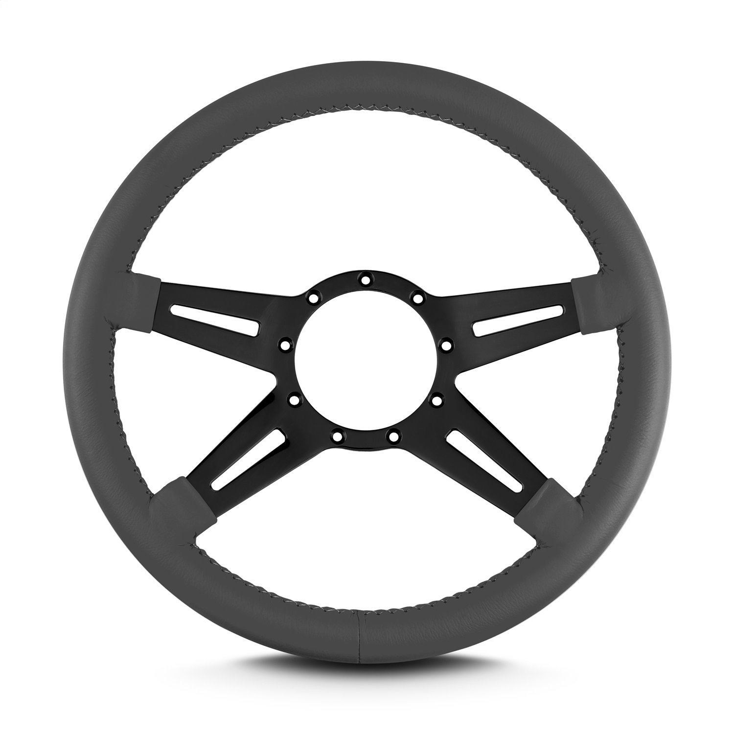 Lecarra 93106 Mark 9 Elegante Steering Wheel, Dark Grey, Black