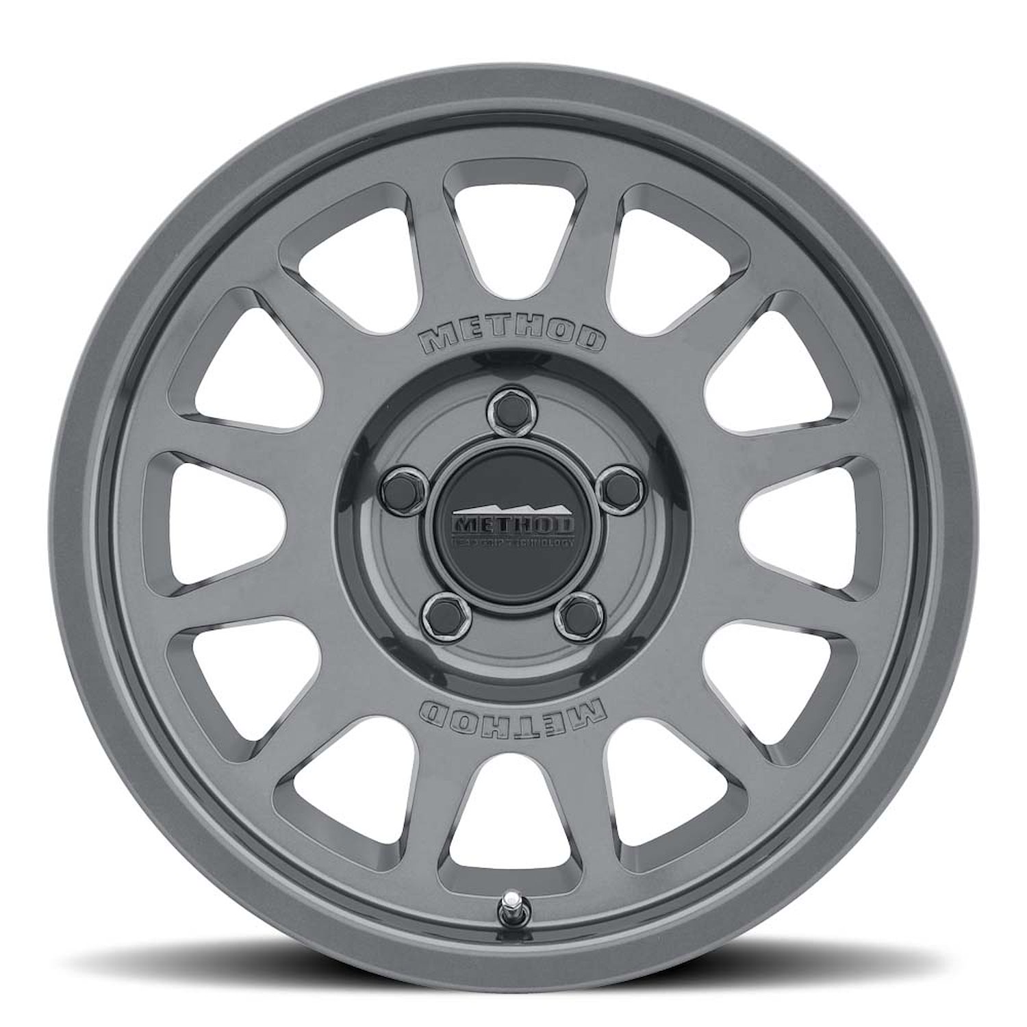 MR70378550800 TRAIL MR703 Bead Grip Wheel [Size: 17" x 8.5"] Gloss Titanium