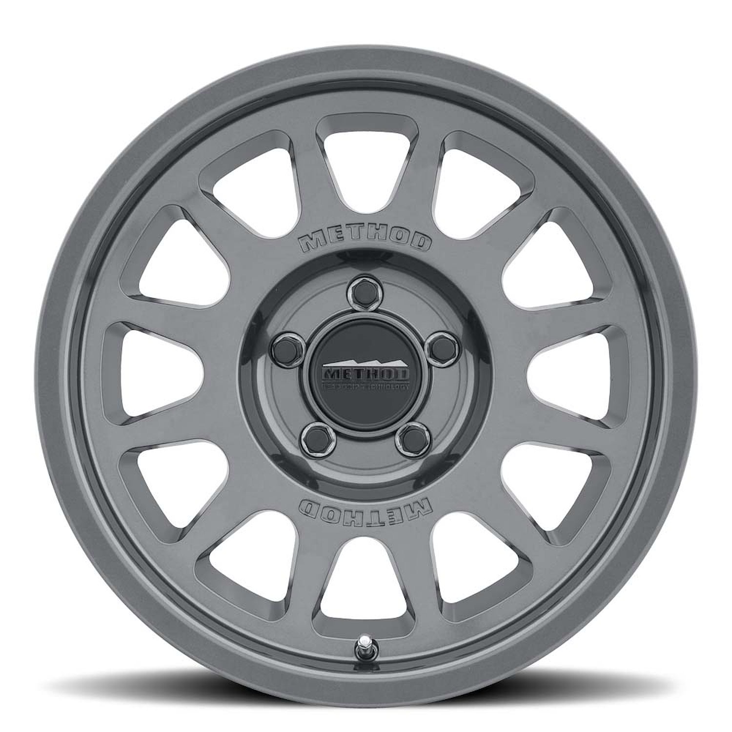 MR70378558835 TRAIL MR703 Bead Grip Wheel [Size: 17" x 8.5"] Gloss Titanium