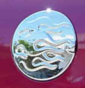 Flamed Door Emblem Accent 2005-2009 Mustang