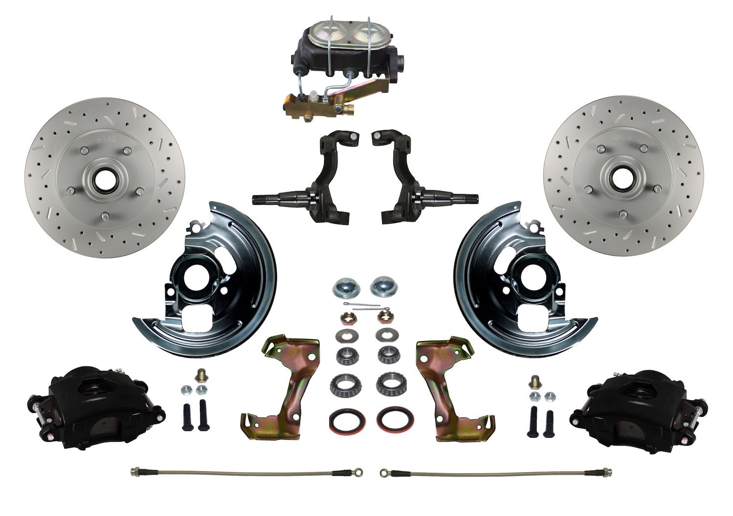 Chevy II/Nova Front Disc Brake Conversion Kit w/Stock