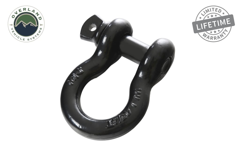 Recovery Shackle 3/4" 4.75 Ton - Black