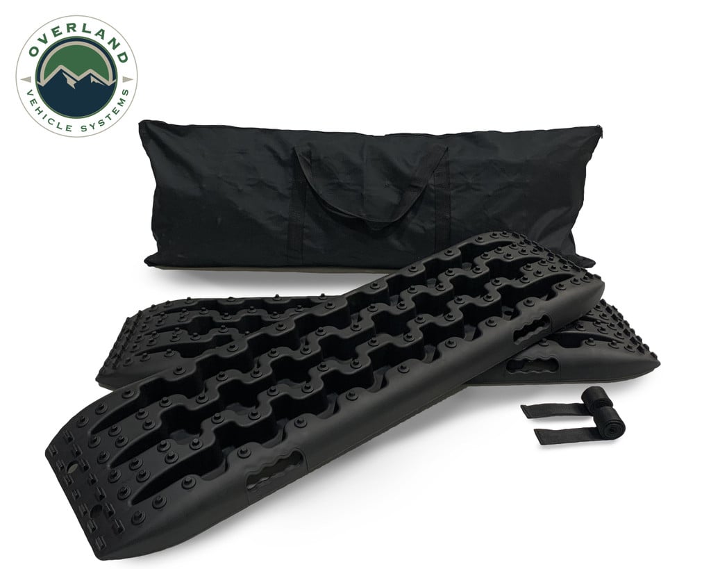 Recovery Ramp With Pull Strap and Storage Bag - Black/Black