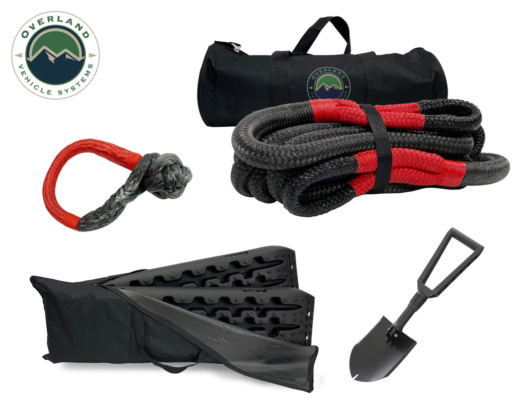 Ultimate Recovery Package - Brute Kinetic Rope, Recovery