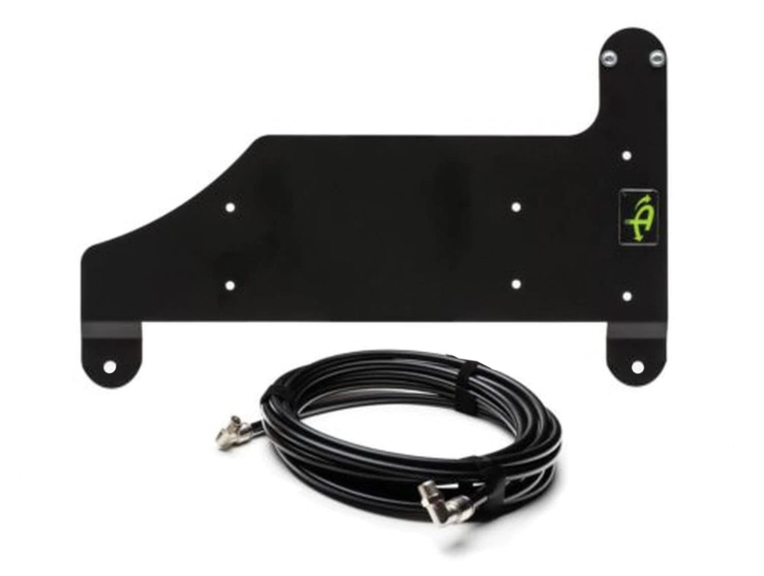 Compressor Mount & Connection Kit - Black, Select Jeep Wrangler & Wrangler Unlimited (Gas, Diesel, Hybrid)