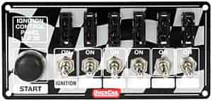 Ignition Control Panel Includes Ignition Switch, Momentary Starter Button