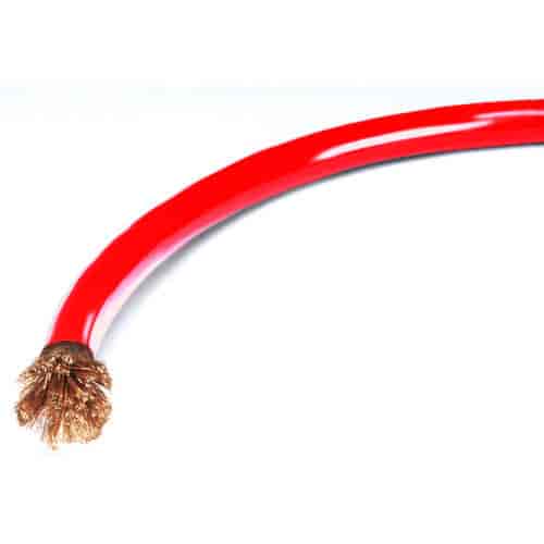 Power Cable 4AWG Red 125 Ft. Roll