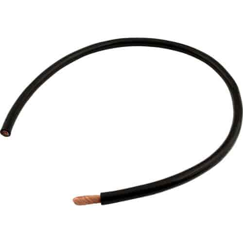 Power Cable 4 AWG 1 Ft. Black