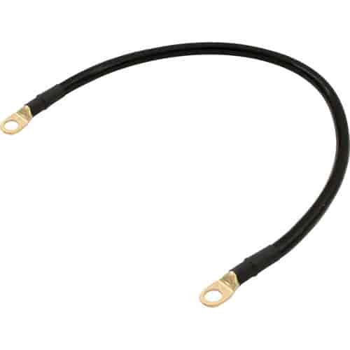 Ground Cable 4 AWG 18 in. Black