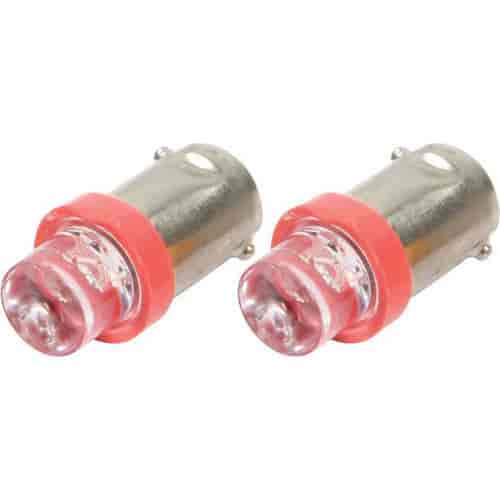 Red LED Bulbs Pair