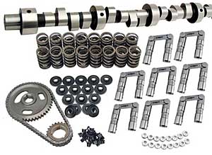 BareBones Hydraulic Roller Retro-Fit Camshaft Complete Kit Chevy Small Block Non-Roller Lift: .503" /.503"