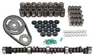 Street/Strip Solid Flat Tappet Cam Complete Kit Small Block Chevy 262-400 Lift: .532" /.552"