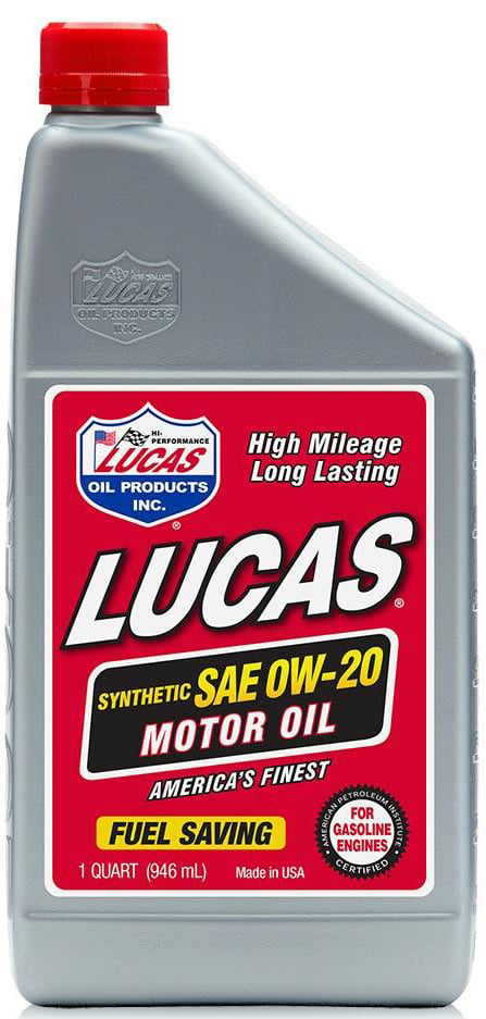 Synthetic High Performance Motor Oil 0W20 SAE