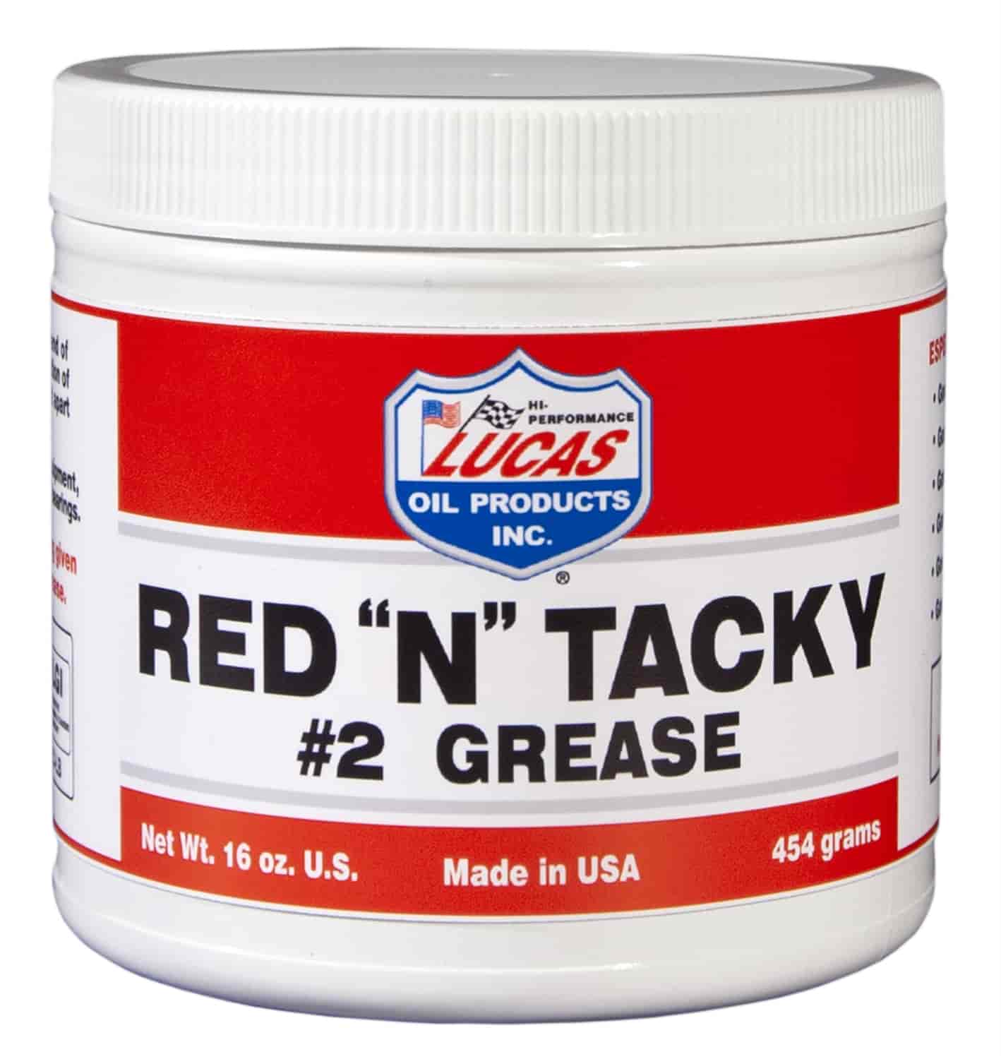 Red "N" Tacky Grease 1 lb. Tub